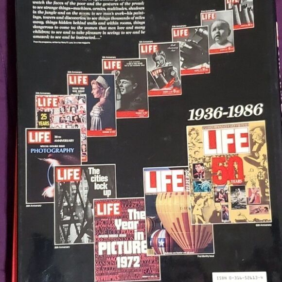 Vintage Book Life 50 : The First Fifty Years 1936 -1986 Hardcover GUC - Picture 5 of 9